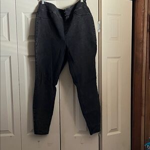 Terra & Sky High Rise Black Jeans